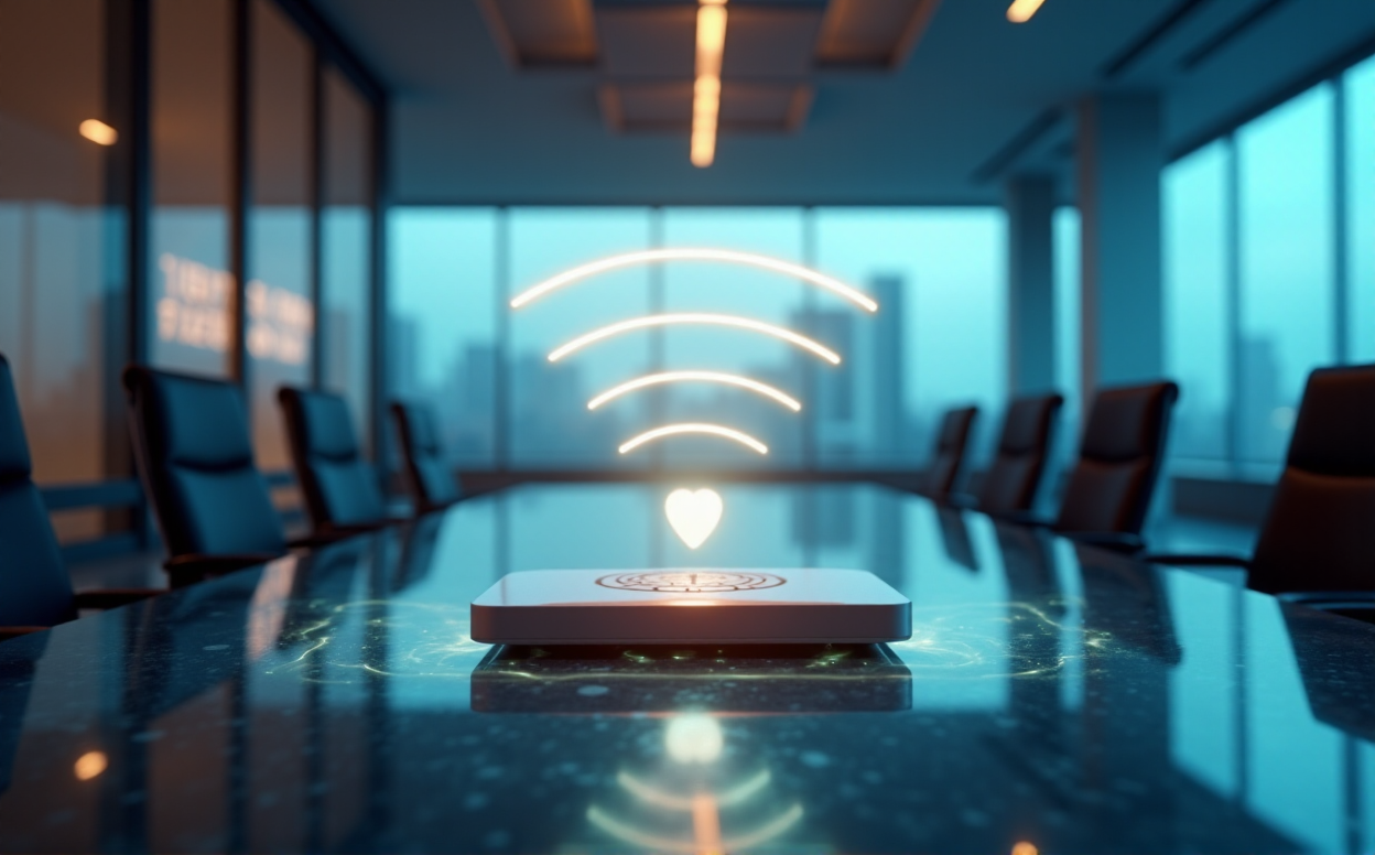 High-speed internet connection